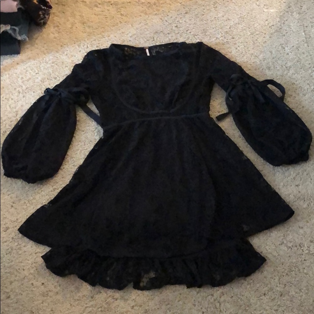 Free People Black Dress